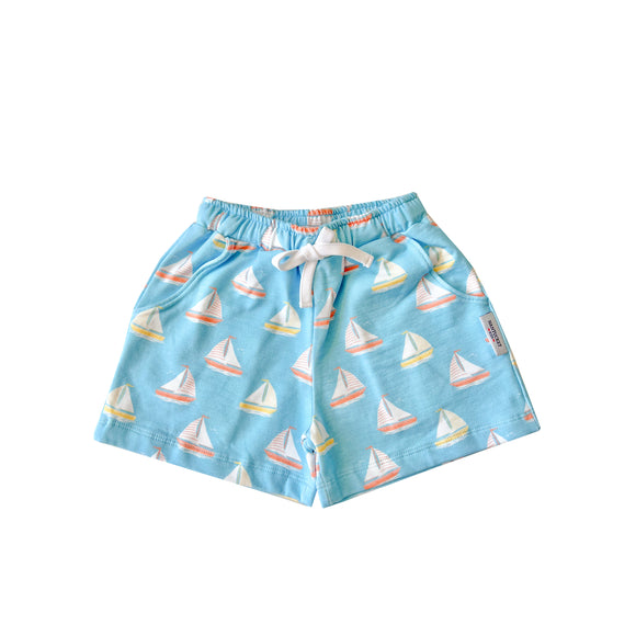 French Terry Play Shorts-Smooth Sailing