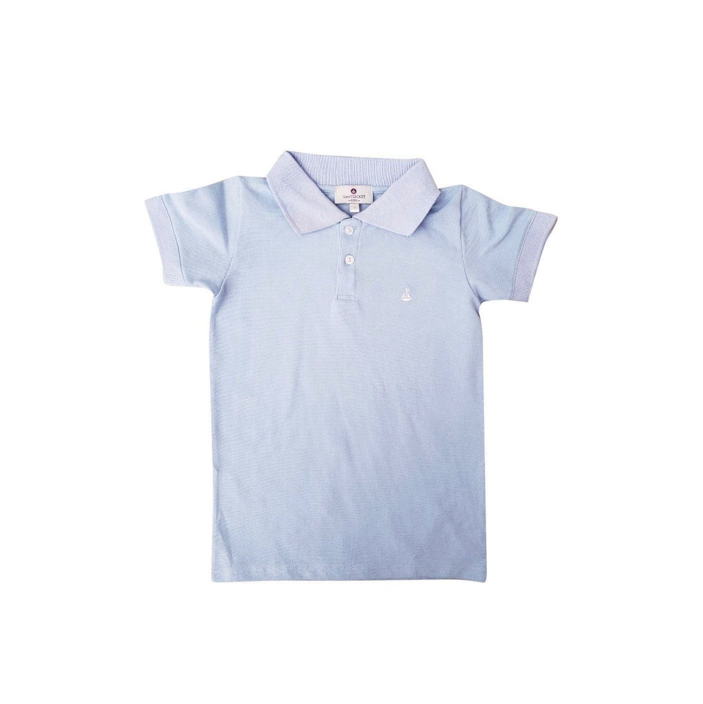 Set Sail Pique Polo-Baby Blue