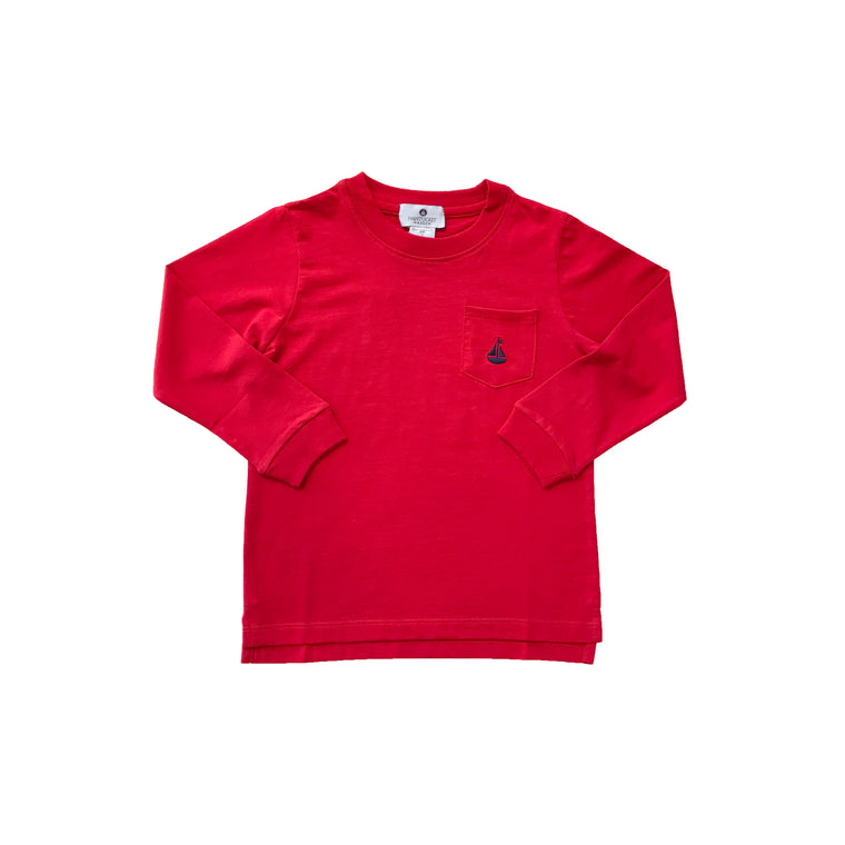 Tisbury Tee-Royal Red