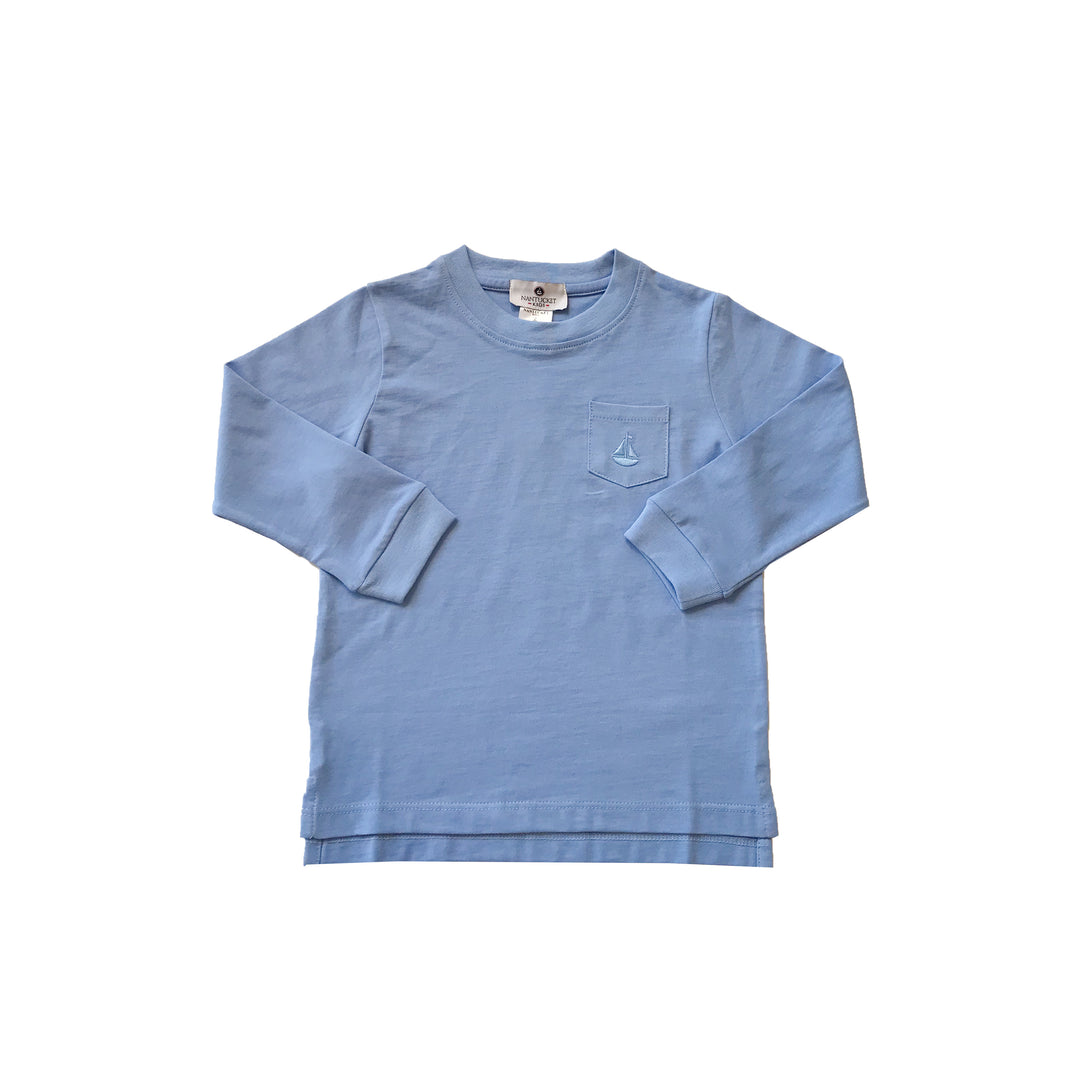 Tisbury Tee-Cornflower Blue