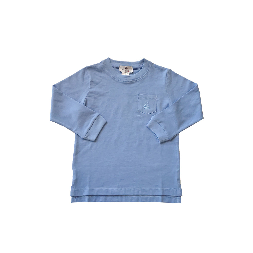 Tisbury Tee-Cornflower Blue
