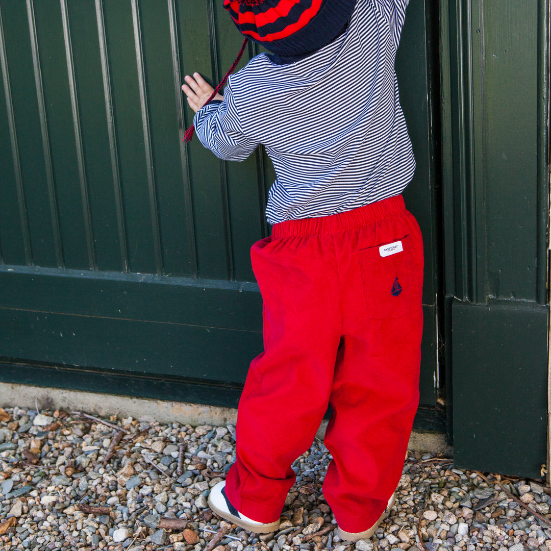 Prep Pants-Royal Red