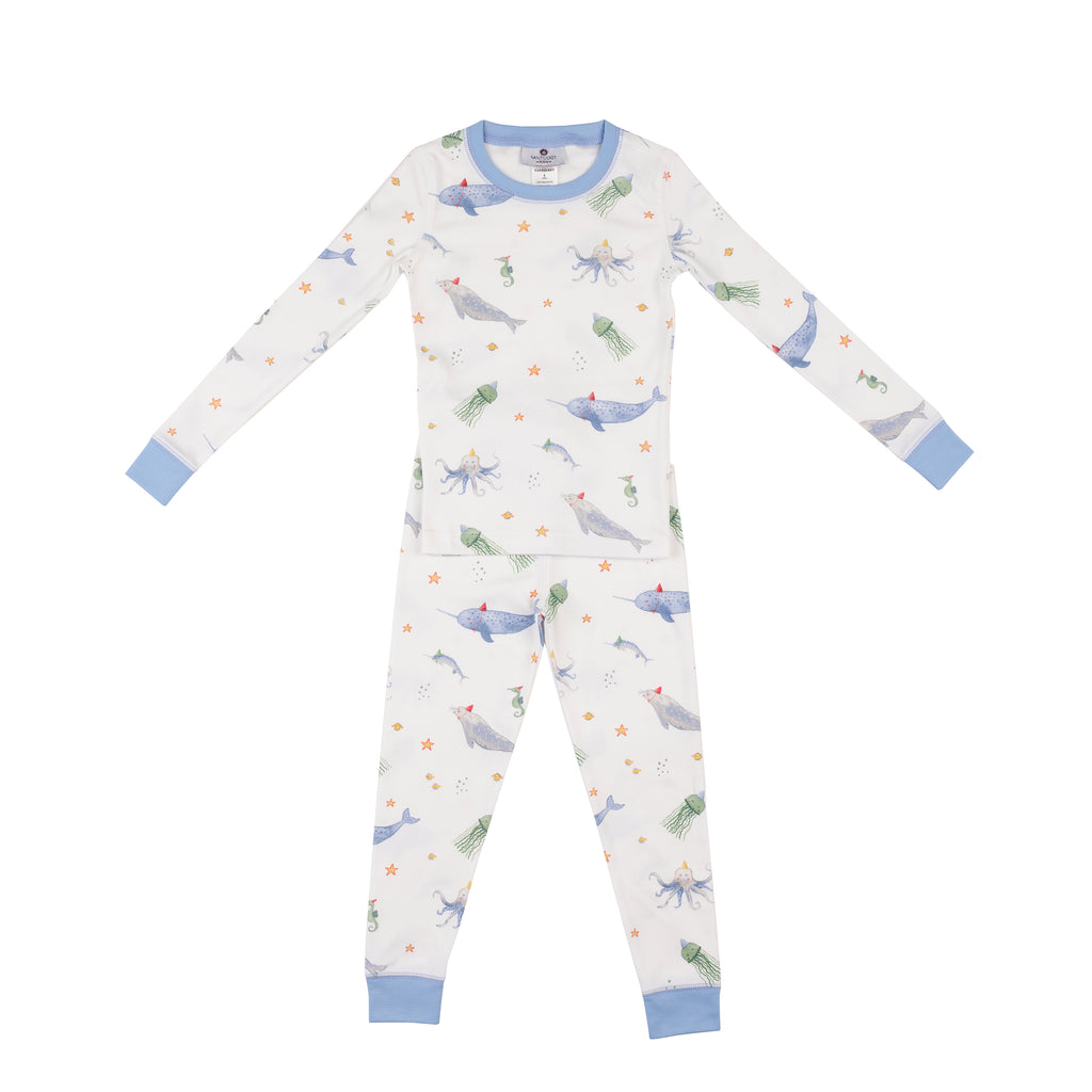 Sea You At The Party Pima Jammies 2-Piece Set