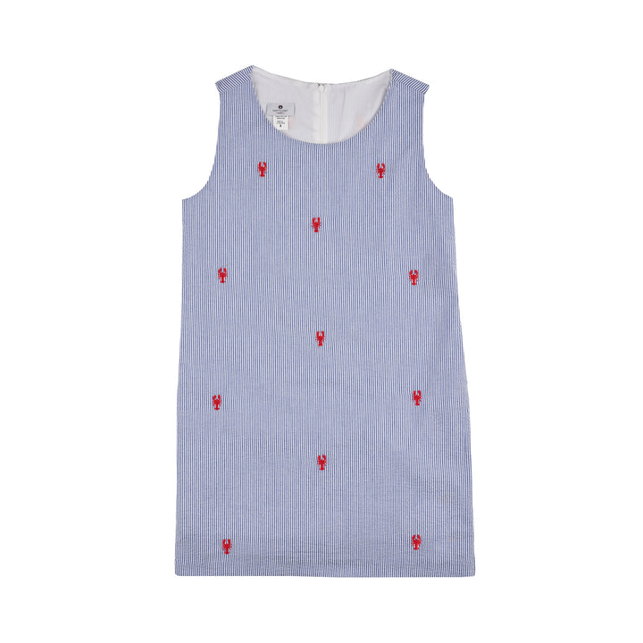 Women's New England Lobster Seersucker Dress