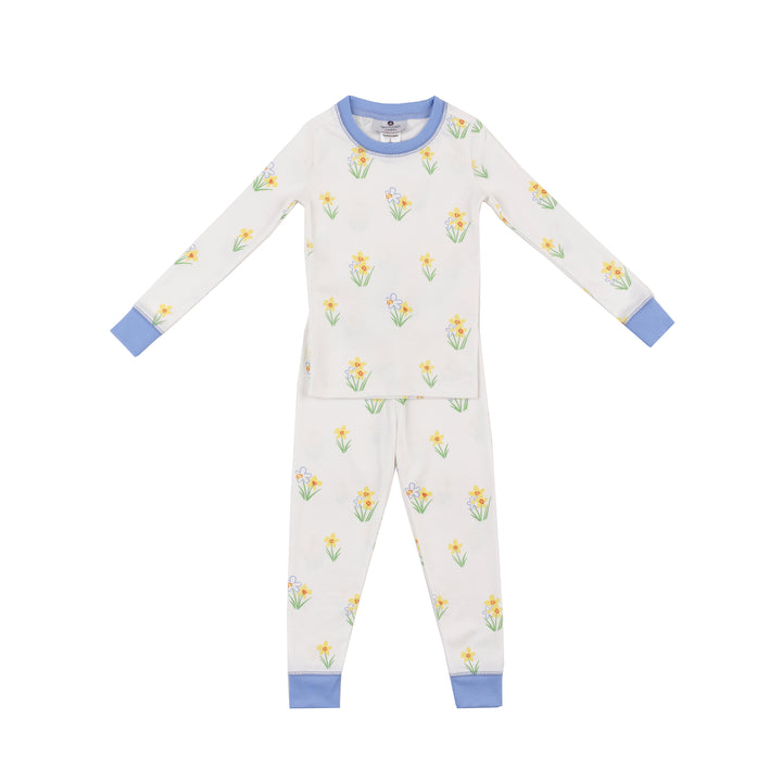 Happy Daffy Pima Jammies 2-Piece Set