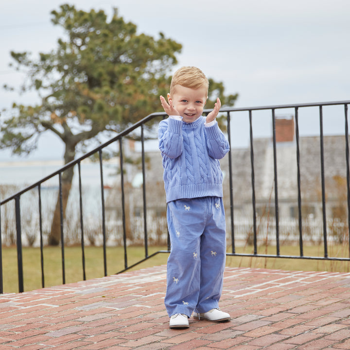 Nautical Equestrian Trousers