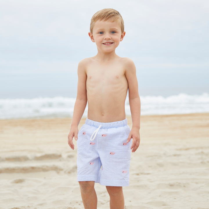 Whale Watch Swim Trunks
