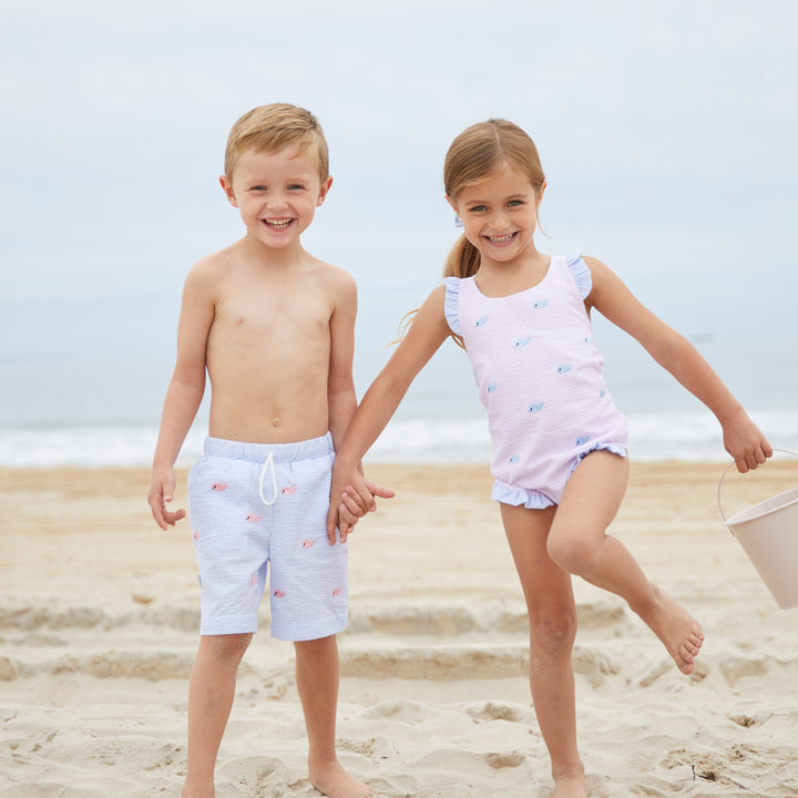 Whale Watch Swim Trunks