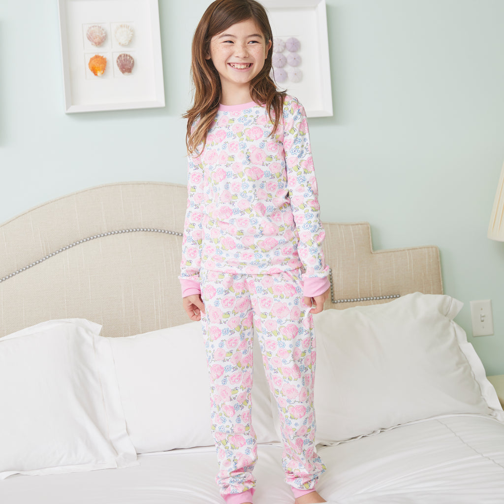 English Garden Pima 2-piece Jammies