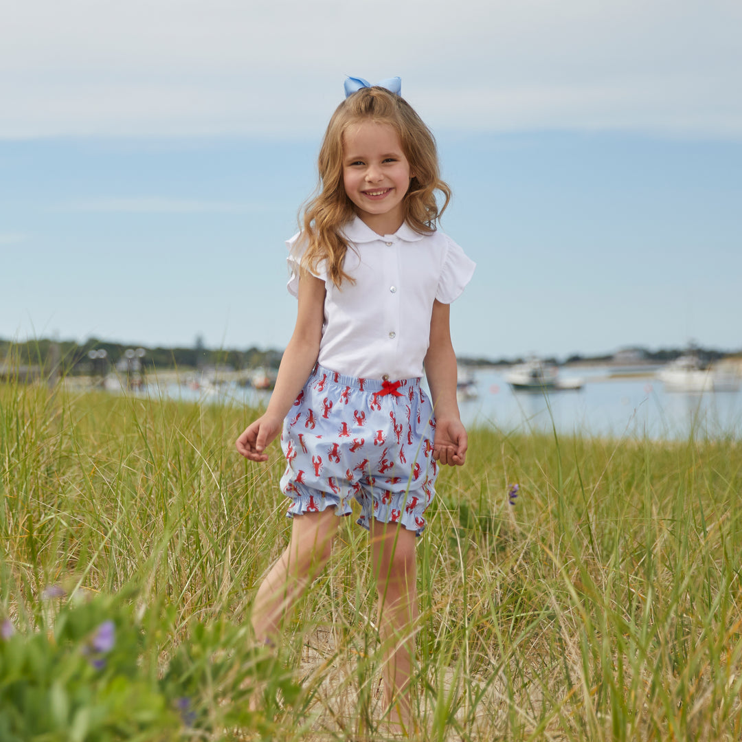 Flutter Sleeve Pima Tee
