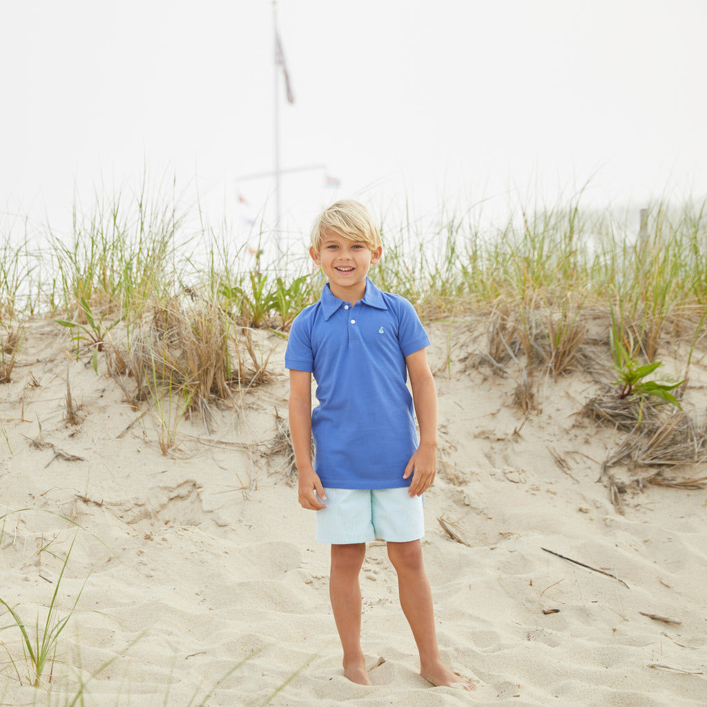Set Sail Pique Polo-Cobalt