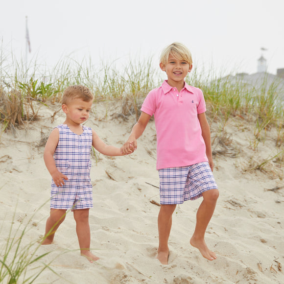 Elton Shorts-Nantucket Kids Check