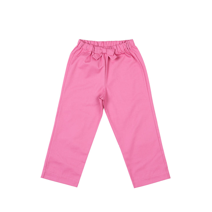 Girl's Prep Pants-Watermelon Twill