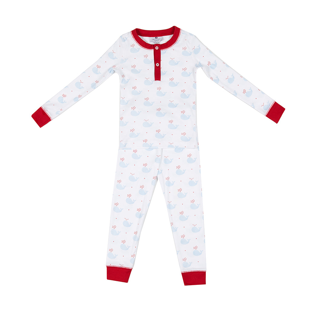 I Whaley Love You Pima Jammies 2-Piece Set