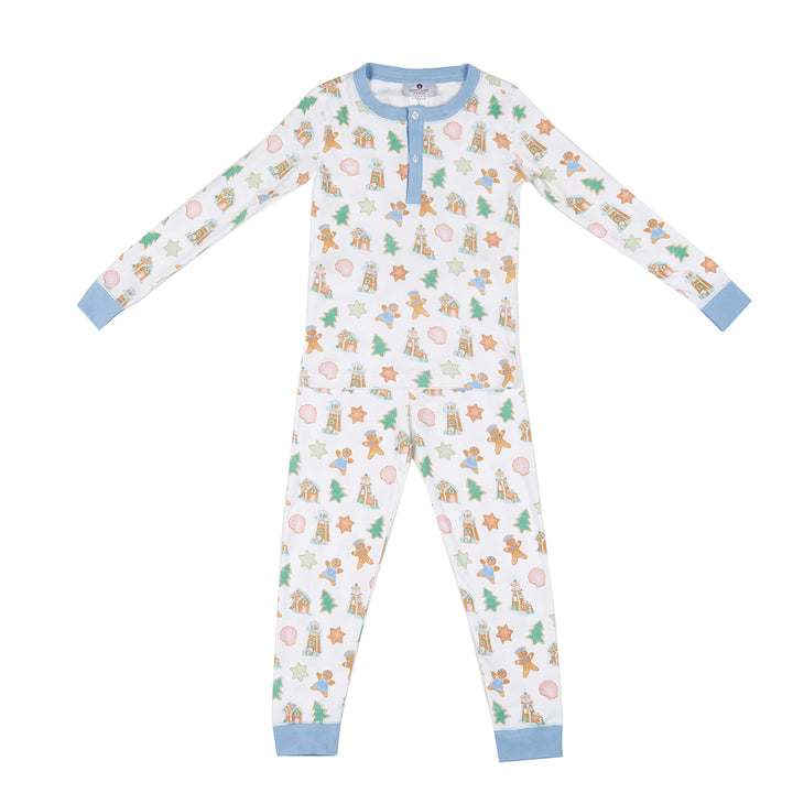 Gingerbread Pima Jammies 2-Piece Set