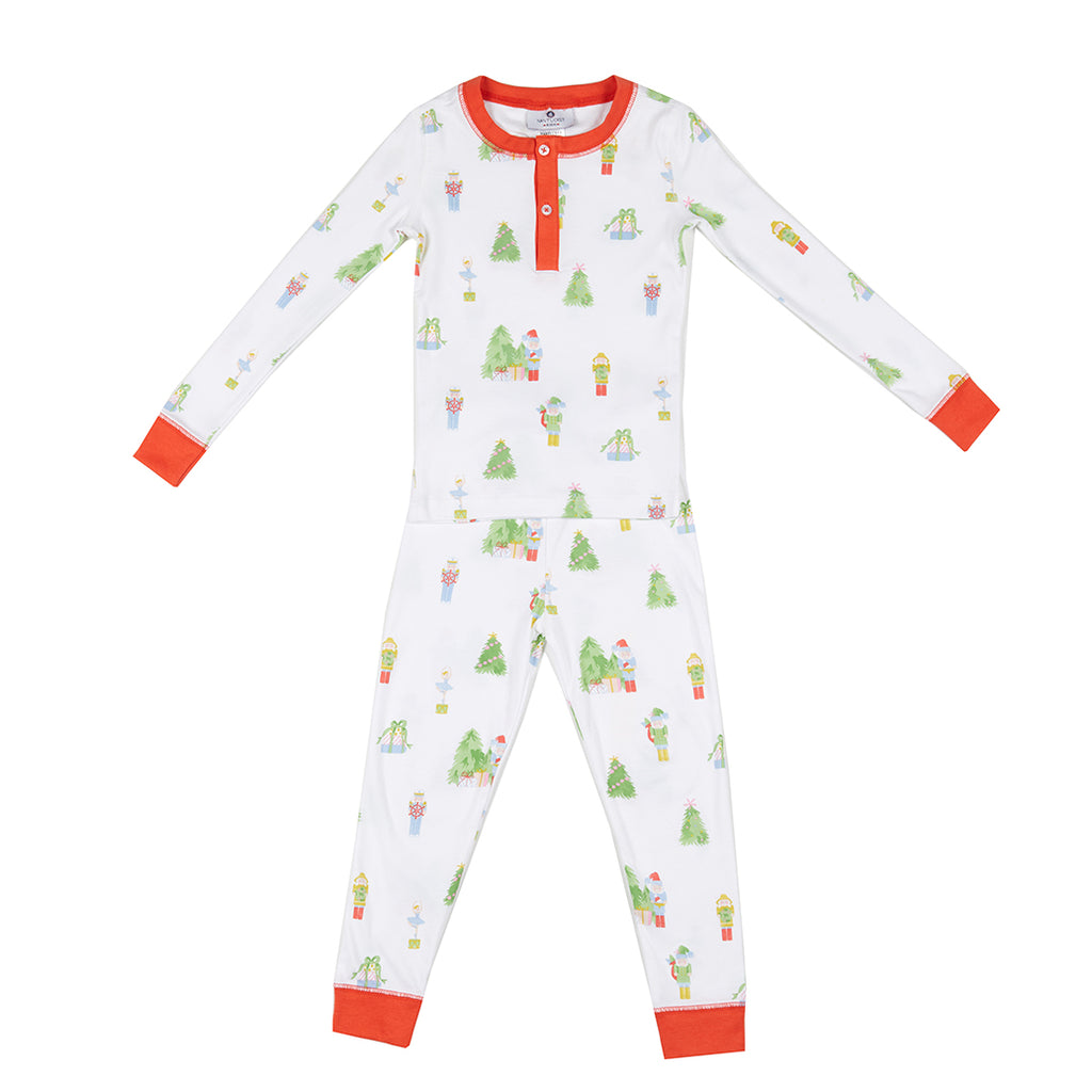 Nantucket Nutcracker Pima Jammies 2-Piece Set