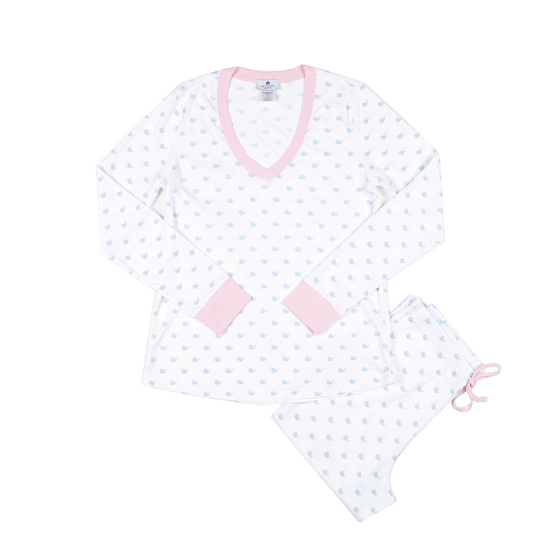 Women's Whale Watch Pajama Set