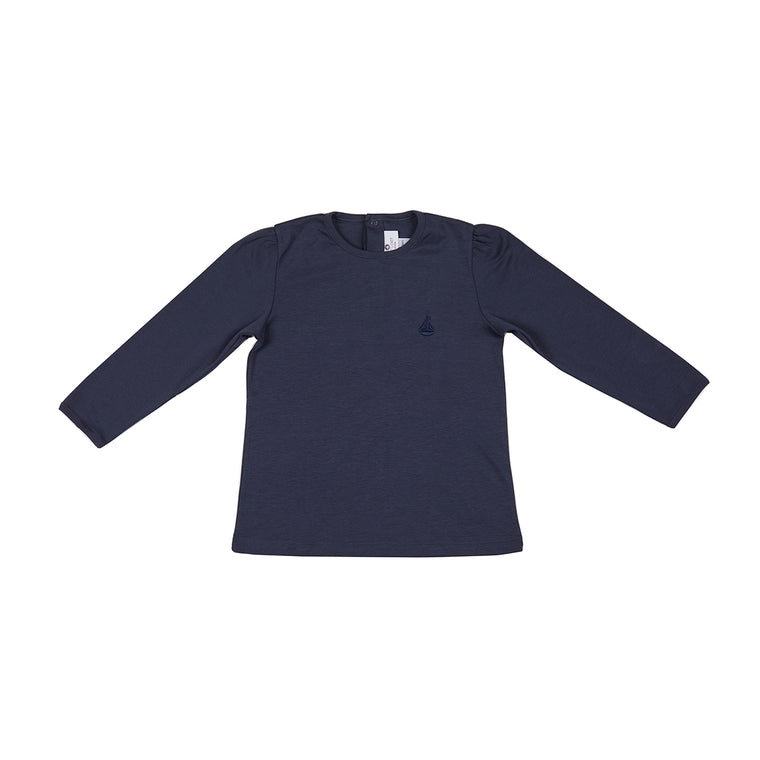 Pima Play Tee-Nautical Navy
