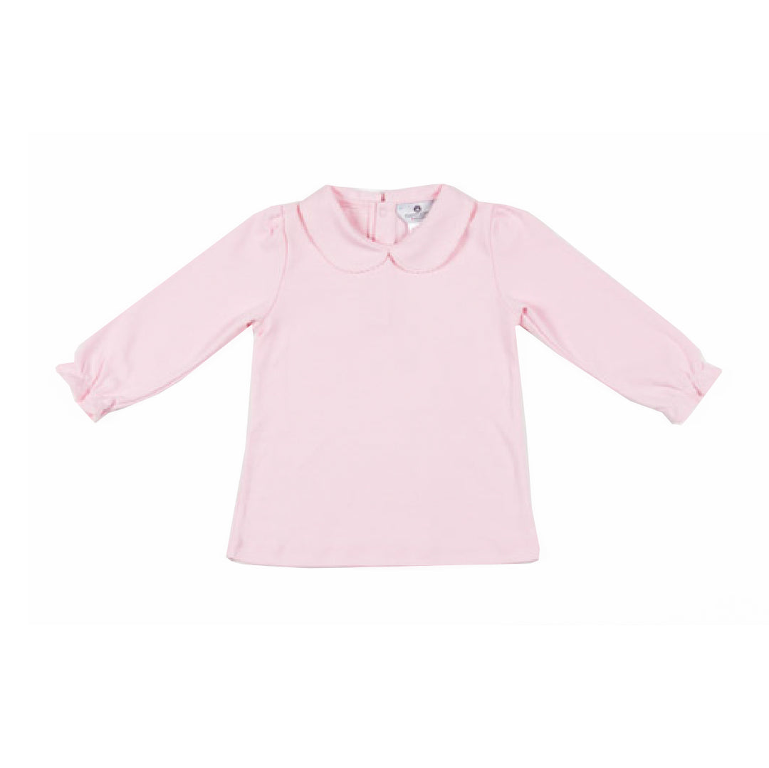 Pima Peter Pan Collar Shirt-Primrose
