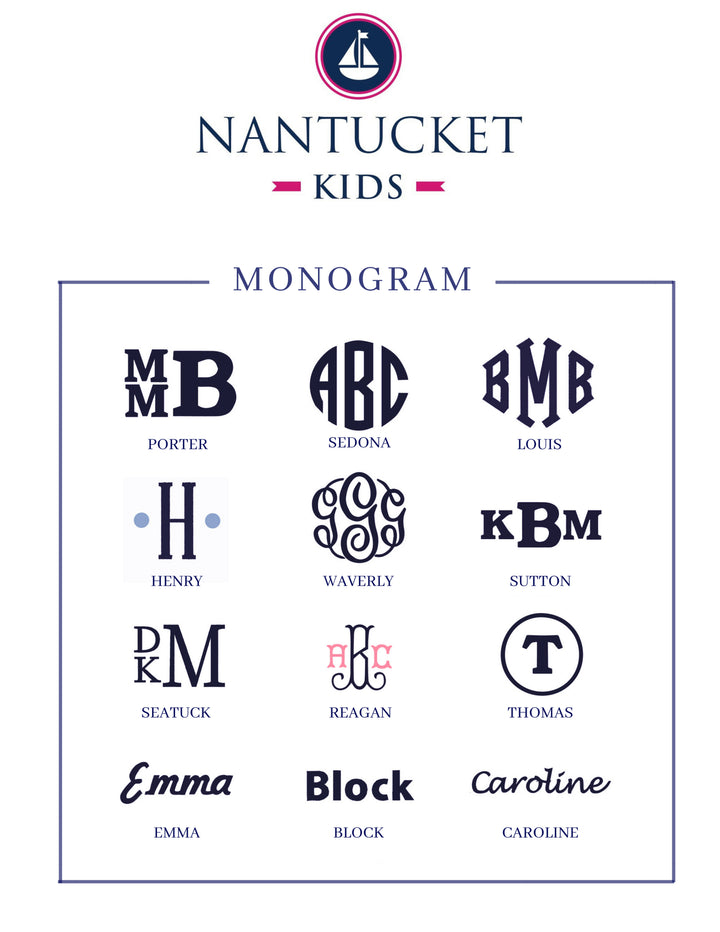 ADD A MONOGRAM