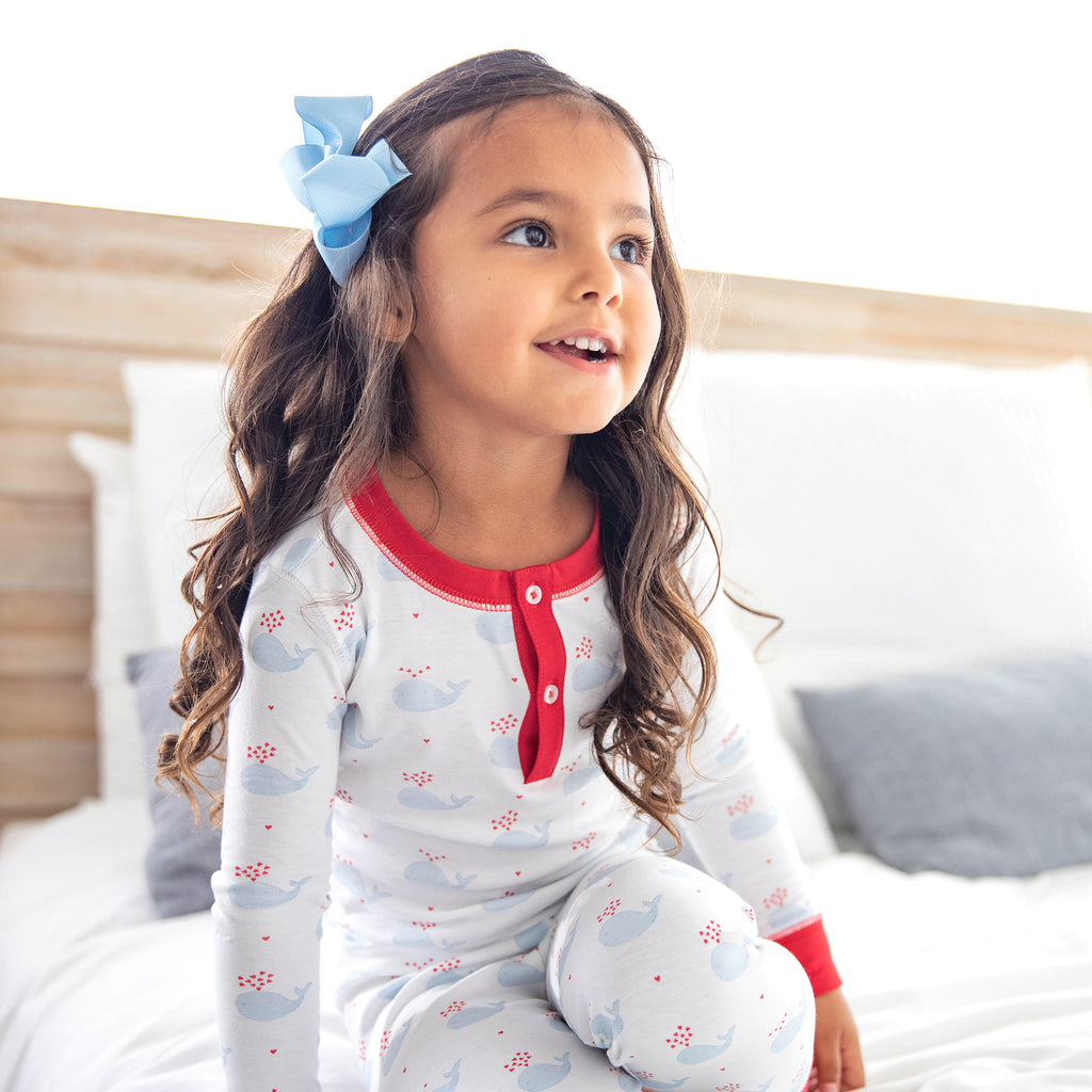 I Whaley Love You Pima Jammies 2-Piece Set