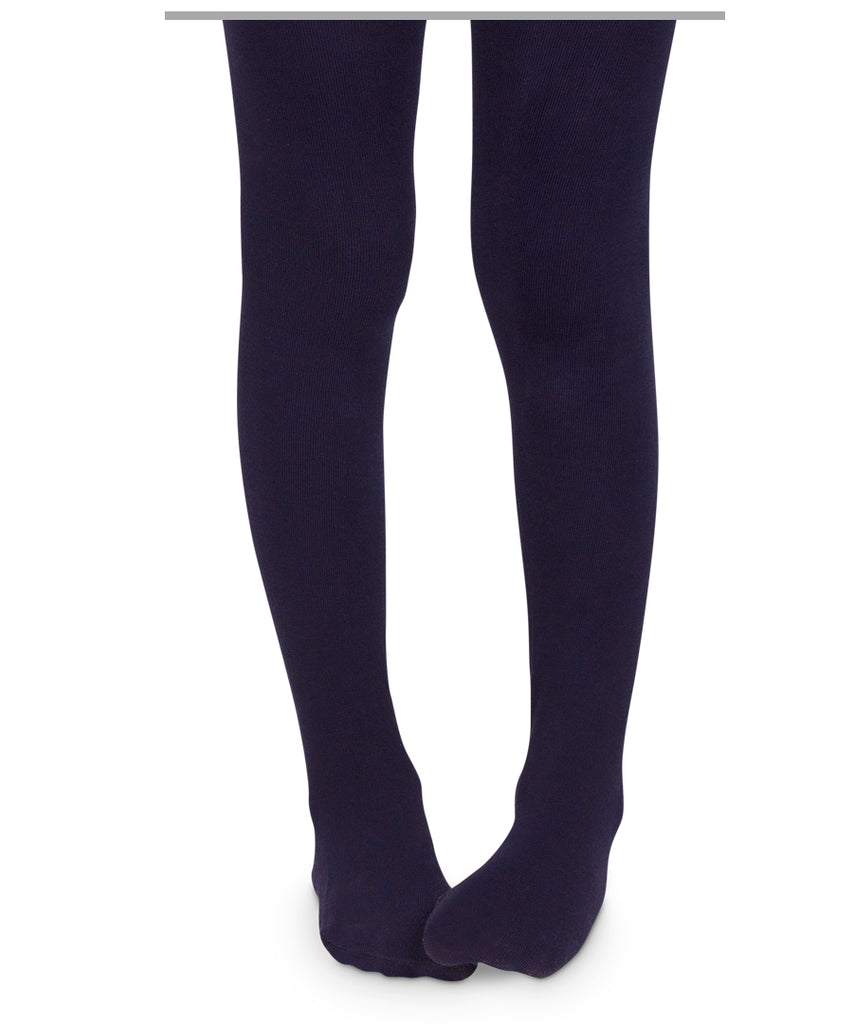 Pima Cotton Tights-Nautical Navy
