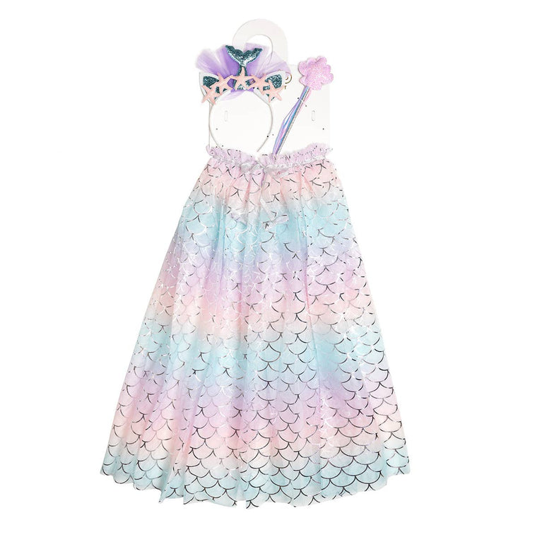 Mermaid Cape Kit - Dress Up - Kids Gift