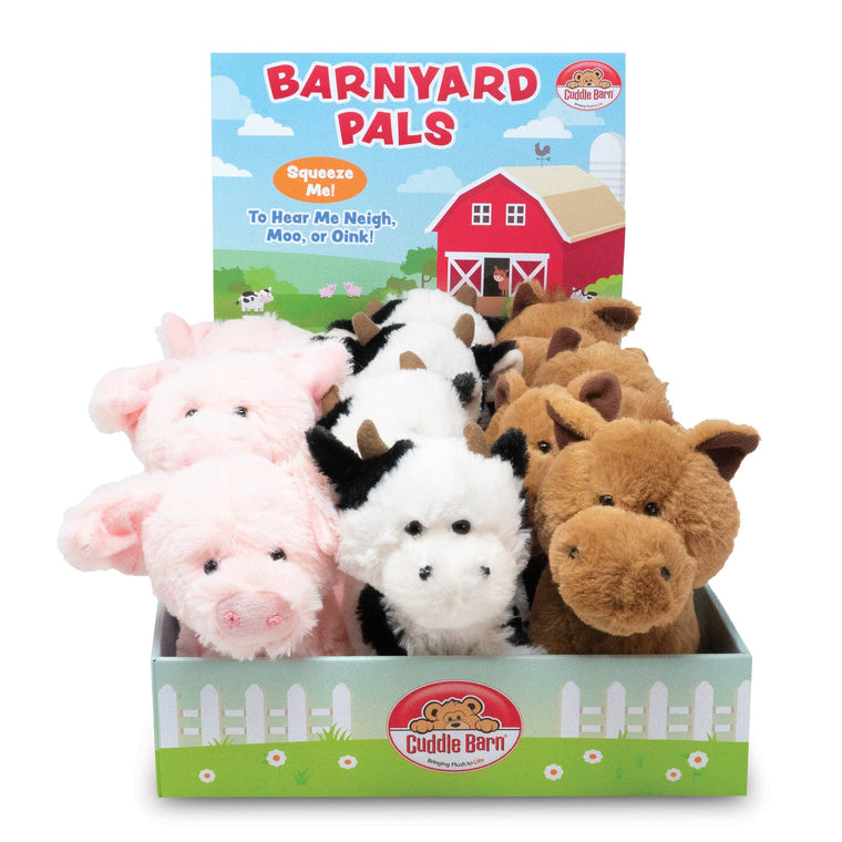 Barnyard Pals (Soft Cute Barn Farm Animals Plush Toy)