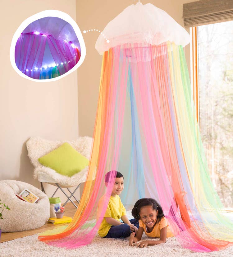 Light Up Rainbow Canopy