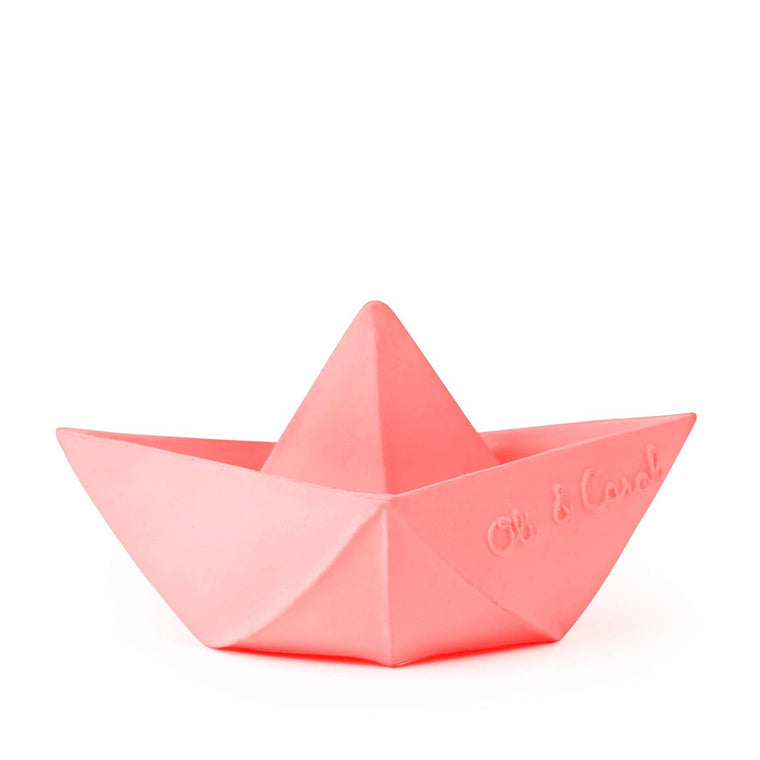Oli & Carol-Origami Boat (Pink)