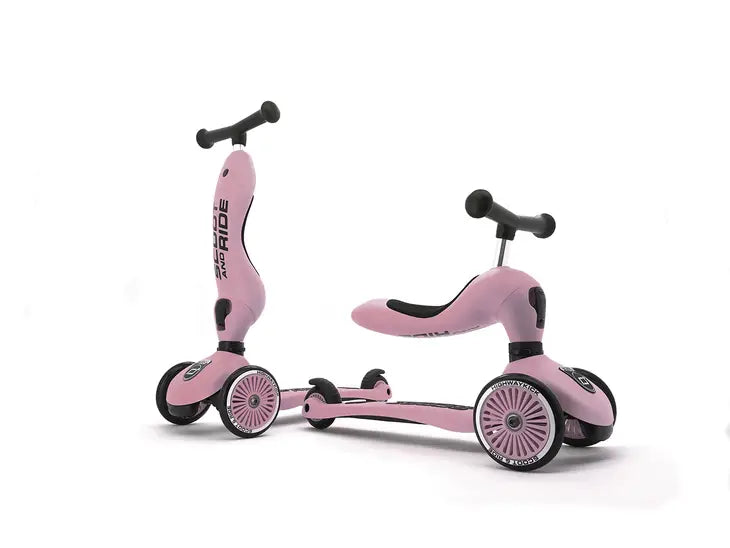 Scoot and Ride Highwaykick 1-ROSE