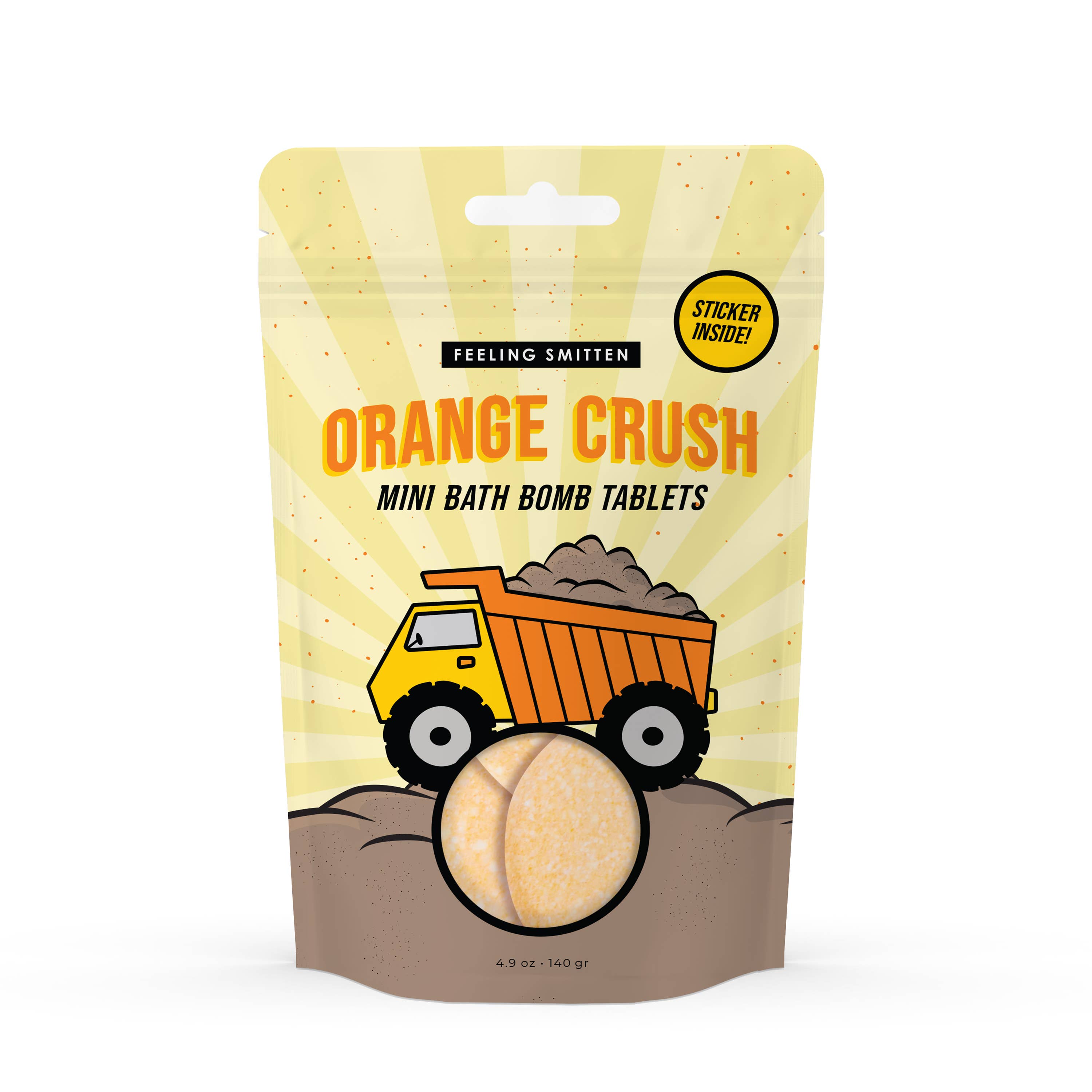 Kids Orange Crush Bath Bomb Tablets Nantucket Kids