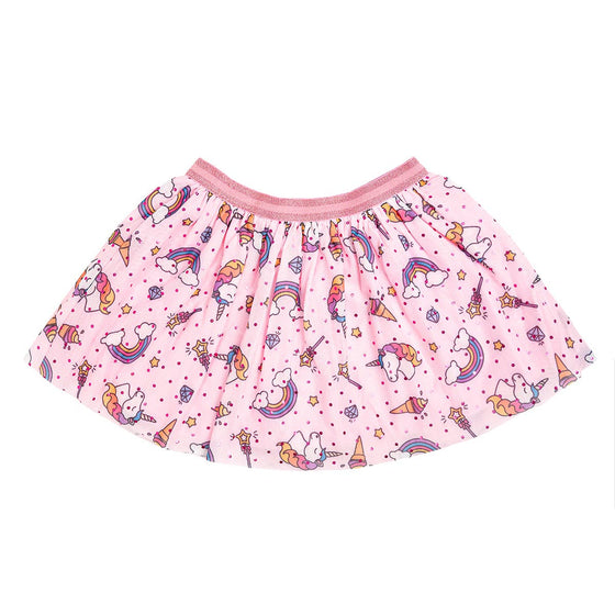 Unicorn Doodle Tutu - Dress Up Skirt - Kids Tutu: 2-4Y