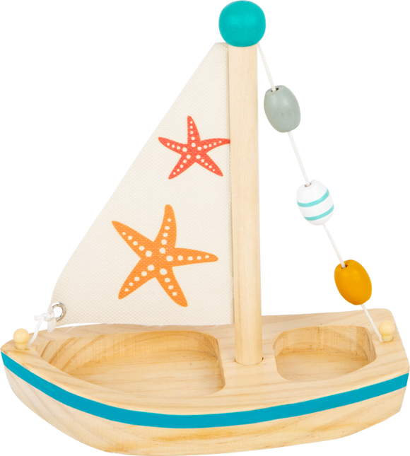 Small Foot Starfish Sailboat Water Toy