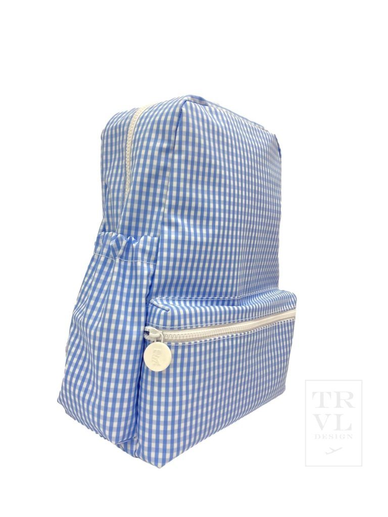 TRVL DESIGN BACKPACKER - GINGHAM SKY