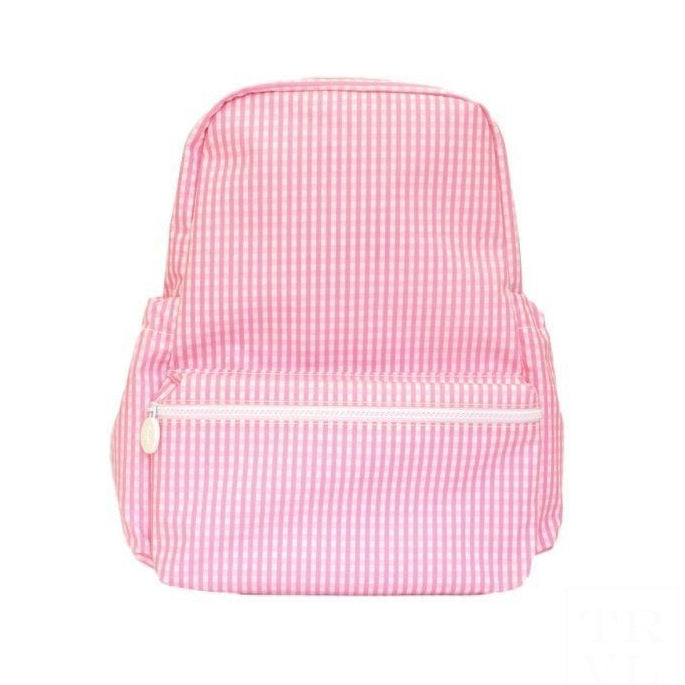 TRVL DESIGN BACKPACKER - GINGHAM PINK