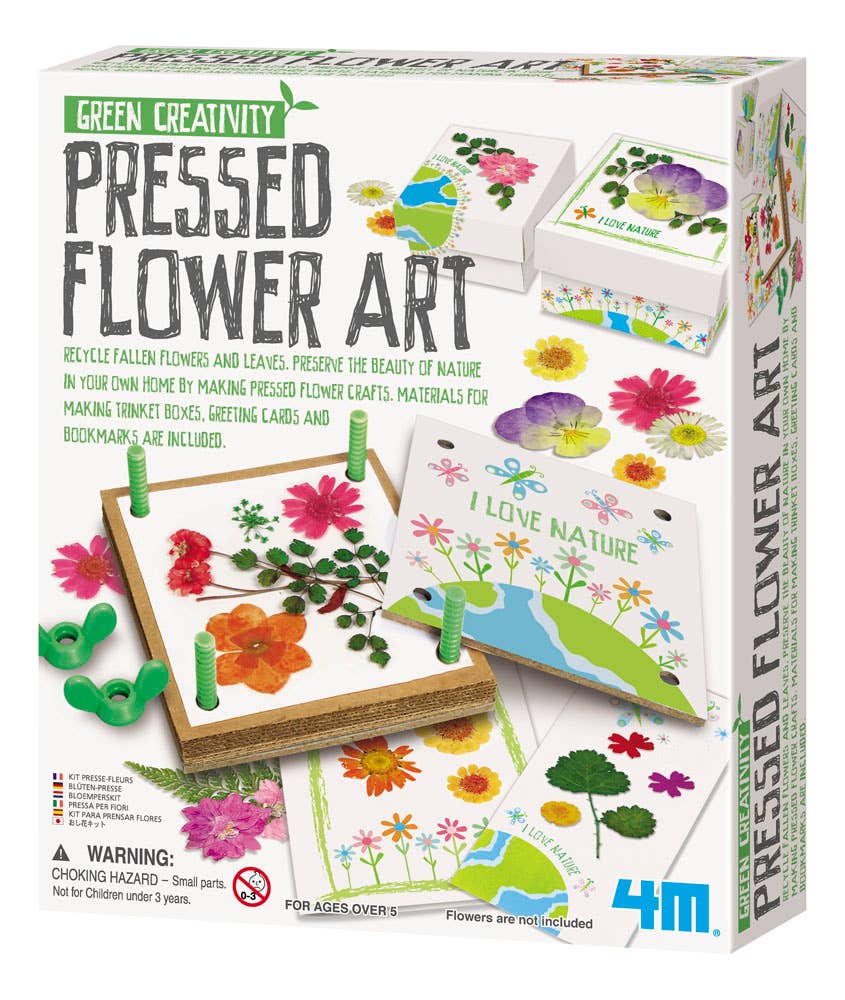 4M Pressed Flower Art, DIY Kit - Nantucket Kids