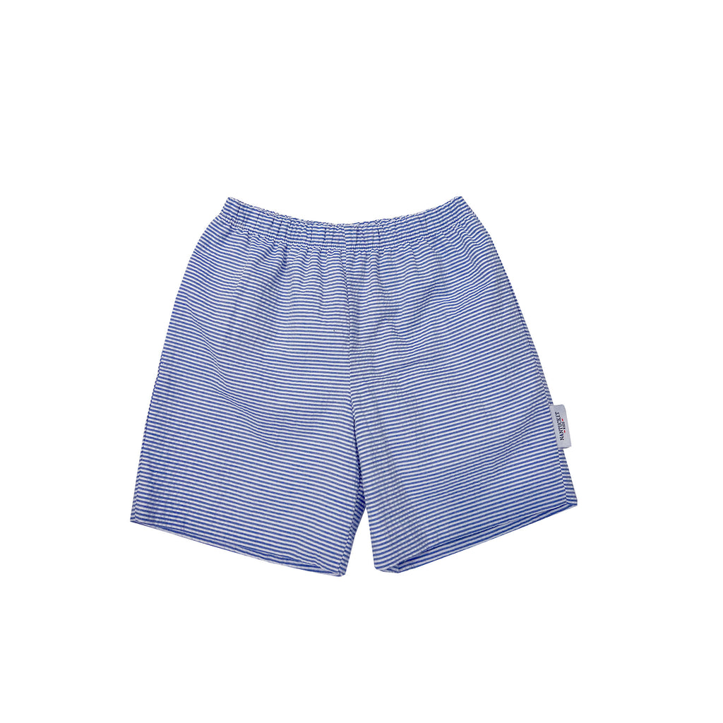 Cisco Shorts-Navy Seersucker