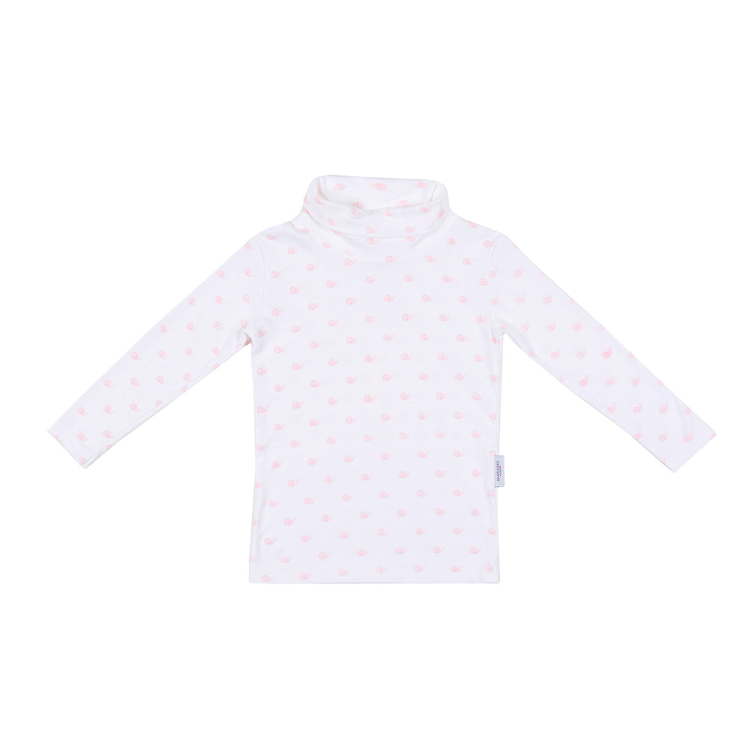 Tisbury Turtleneck-Pink Whale Watch