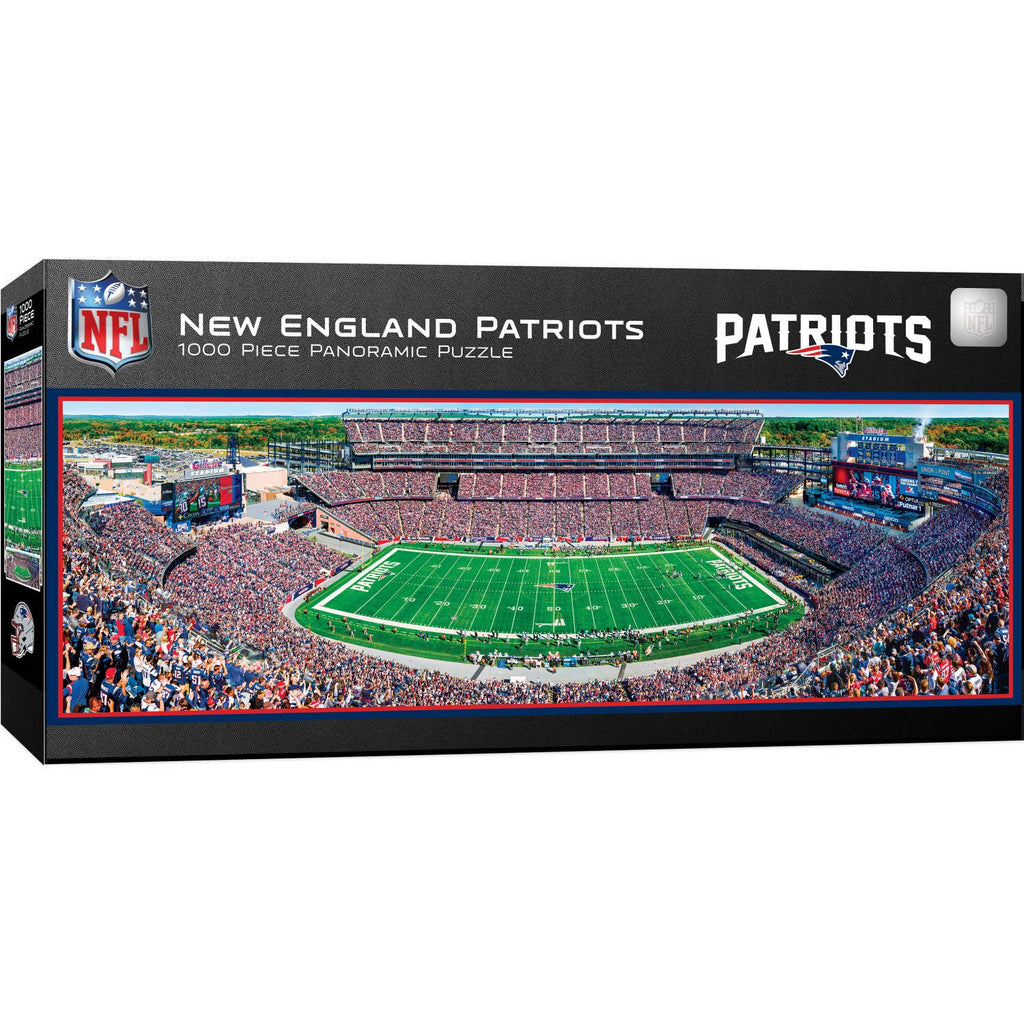 New England Patriots NFL 1000pc Panoramic Jigsaw Puzzle