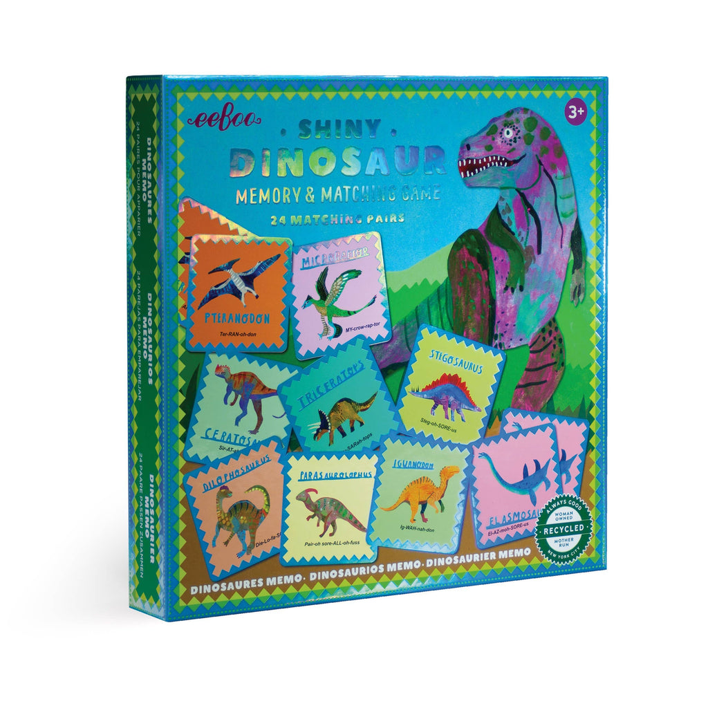 Shiny Dinosaur Memory and Matching Game