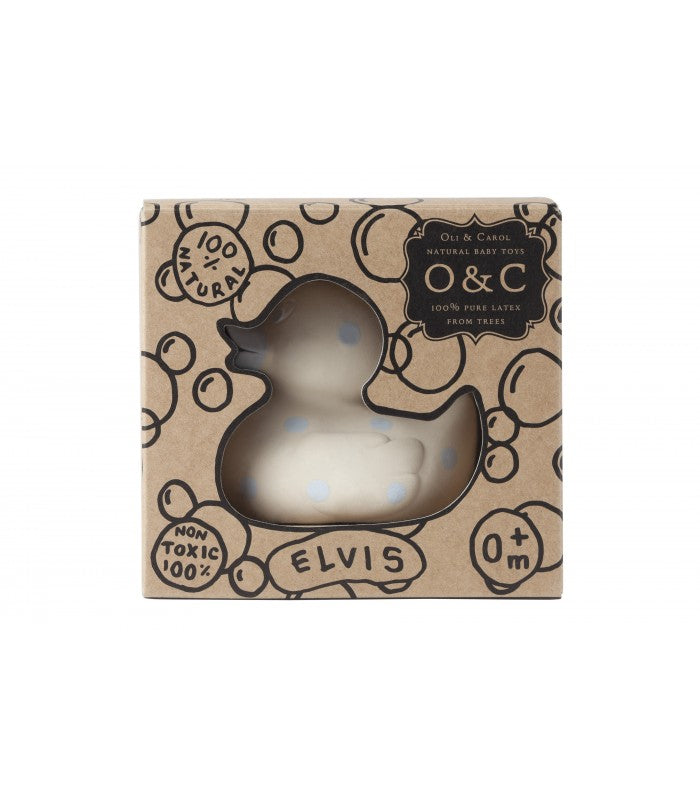 Oli & Carol-Elvis the Duck (Blue Dots)