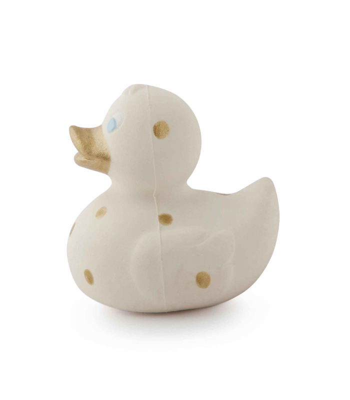 Oli & Carol-Elvis the Duck (Gold Dots)