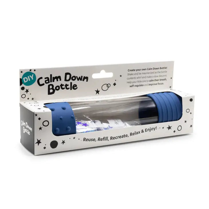 DIY Calm Down Bottle-Blue