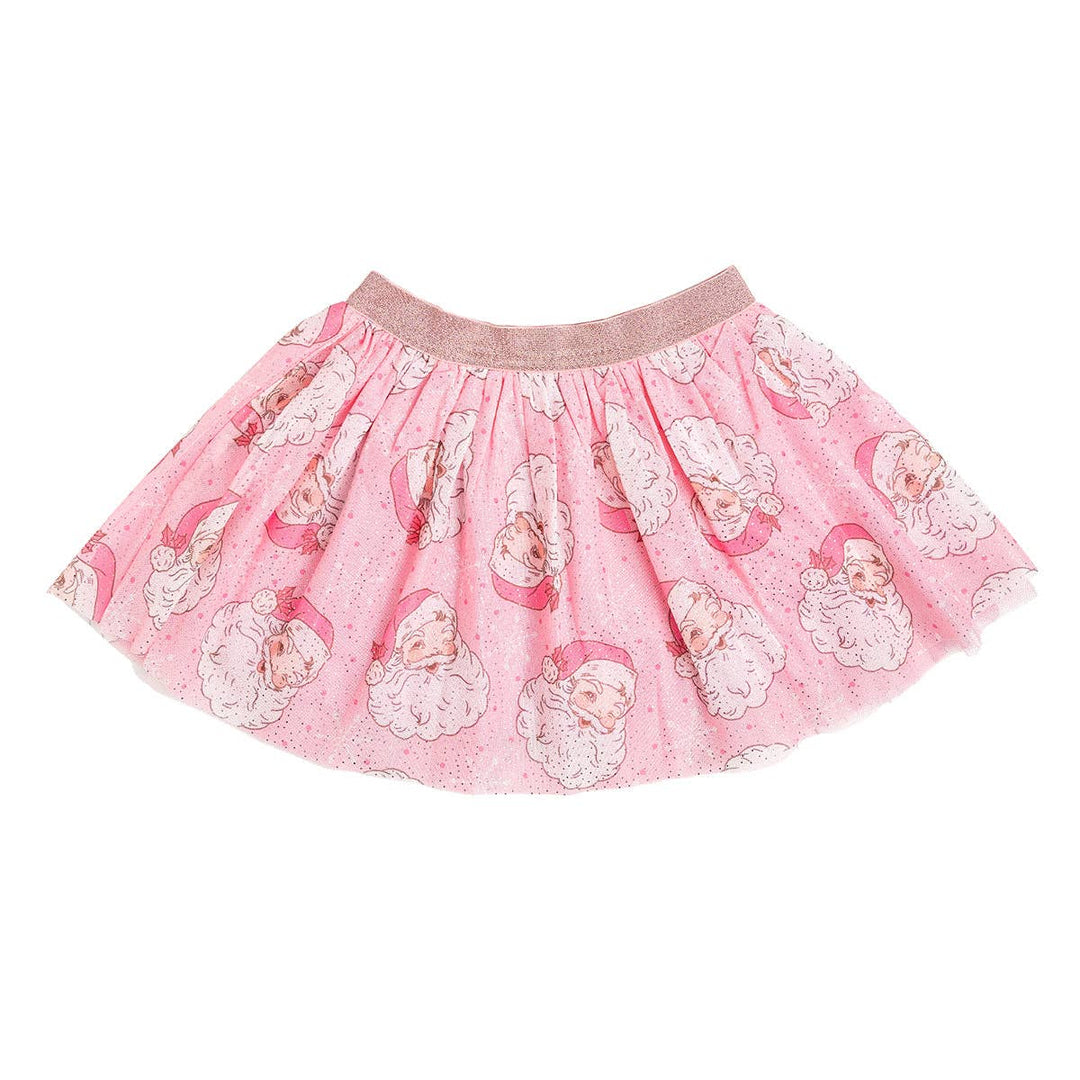 Retro Santa Christmas Tutu - Dress Up Skirt - Kids Holiday: 6-8Y Nantucket Kids Retro Santa Christmas Tutu - Dress Up Skirt - Kids Holiday: 6-8Y Nantucket Kids