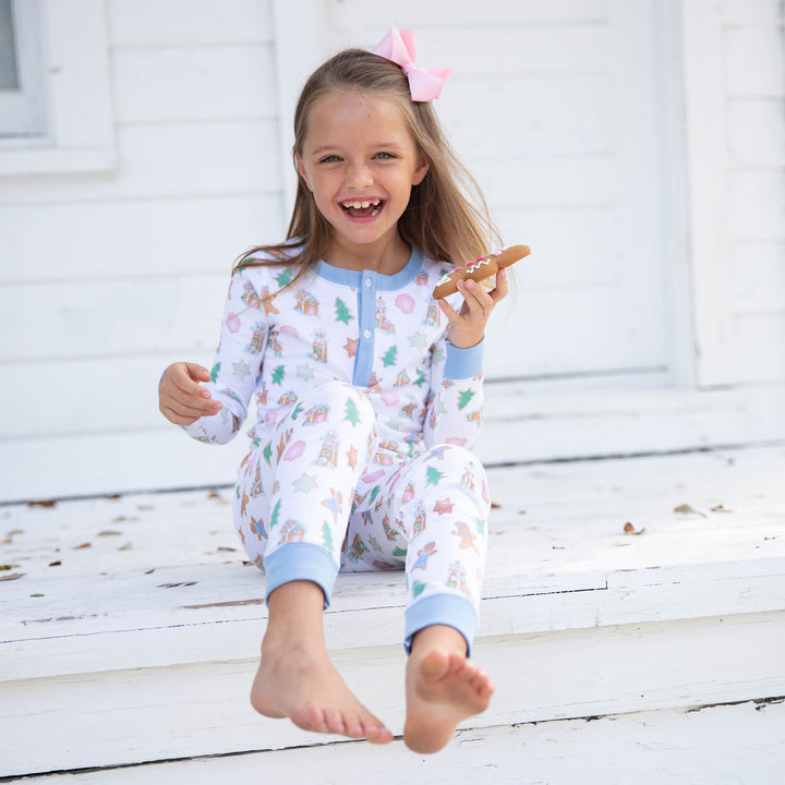 Gingerbread Pima Jammies 2-Piece Set