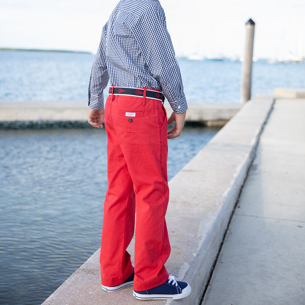 Hinckley Trousers-Royal Red