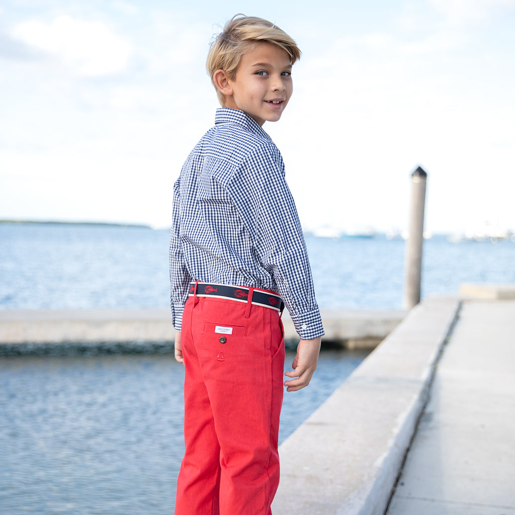 Hinckley Trousers-Royal Red