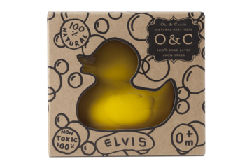 Oli & Carol-Elvis the Duck (Yellow)