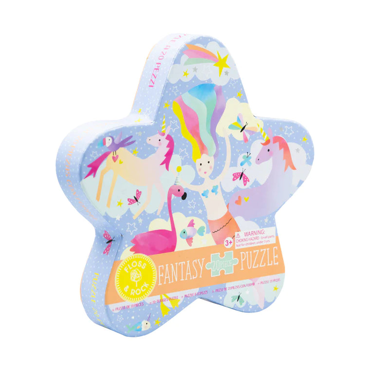 Fantasy 20pc "Star" Shaped Jigsaw with Shaped Box